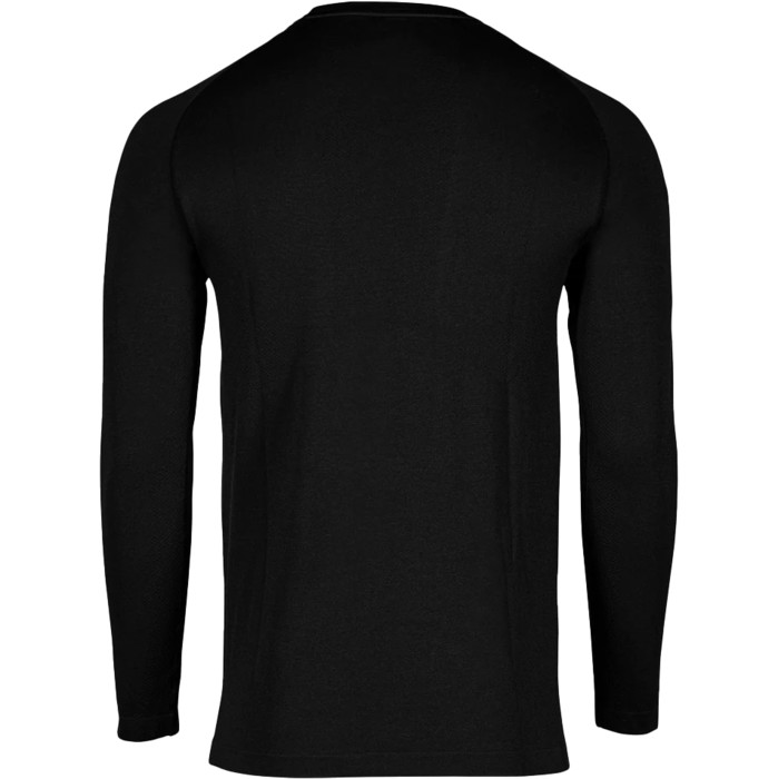 2024 Huub Mens Seam Free Long Sleeve Top Seamfrebls - Schwarz